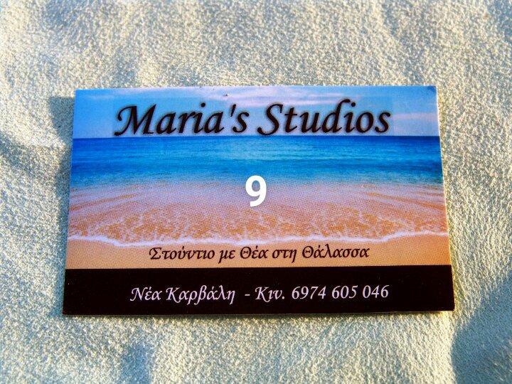 Maria Studio Nea Karvali Exteriér fotografie